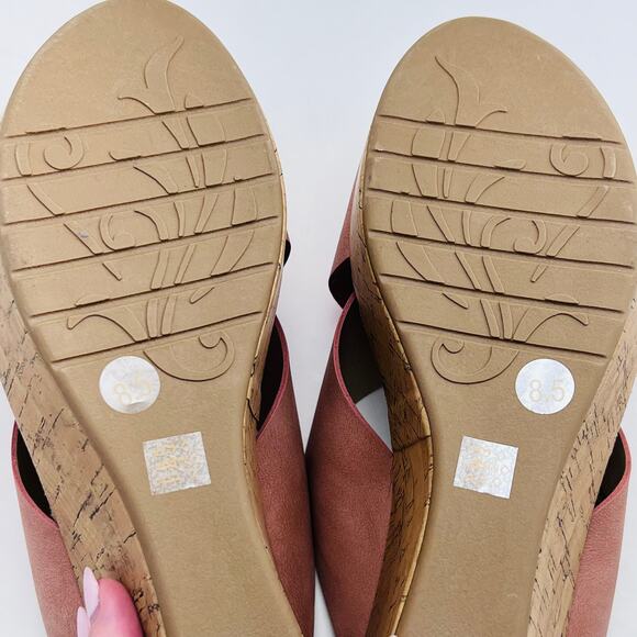 CL by Laundry Women's Dream Day Smooth Espadrille Wedge Sandal, Size 8.5 EUR 39 - Picture 9 of 10